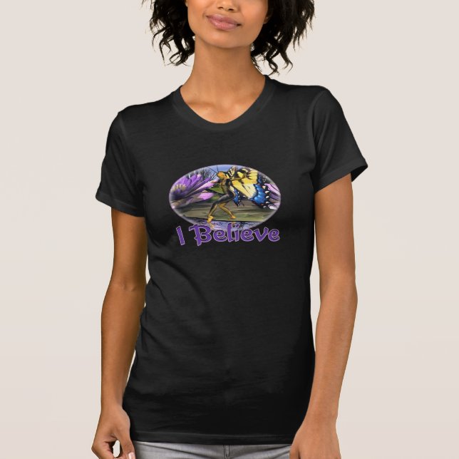 Camiseta Eu Acredito no Tiger Swallowtail (Frente)