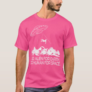 Camiseta Eu Acredito Que A Alienígena Extraterrestre Ufo Ab