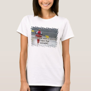 Camiseta EU ACREDITO que eu IREI DIVISA KAYAKING