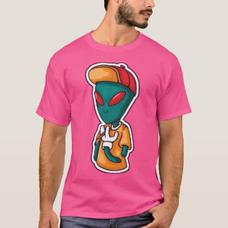 Camiseta Eu Acredito Que Fumar Invasão De Alienígena Ufo