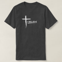 Eu Acredito - Romanos 10:9-10 T-Shirt