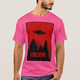 Camiseta Eu acredito (Vermelho)