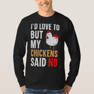 Camiseta Eu adoraria, mas meus filhotes disseram que não ha