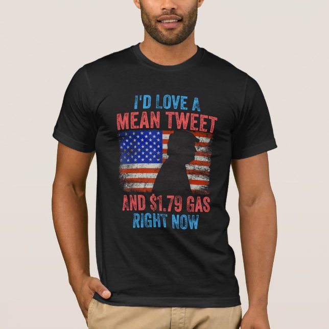 Camiseta Eu adoraria um tweet médio (Frente)