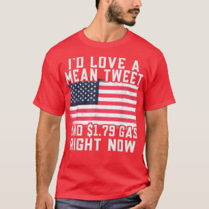 Camiseta Eu adoraria um tweet médio e 1
