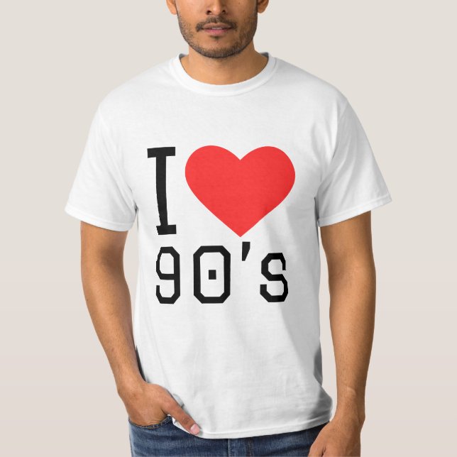 Camiseta Eu adoro 90 (Frente)