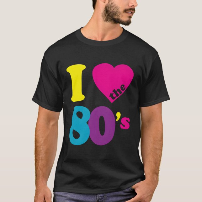 Camiseta Eu Adoro A Anos 80 (Frente)