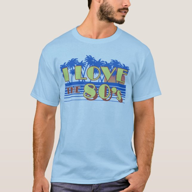 Camiseta Eu Adoro A anos 80 (Frente)