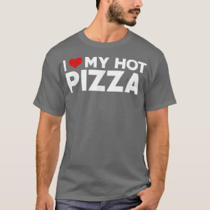 Camiseta Eu Adoro A Correspondência Do Casal Da Minha Pizza
