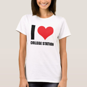 Camiseta Eu adoro a Estação Universitária