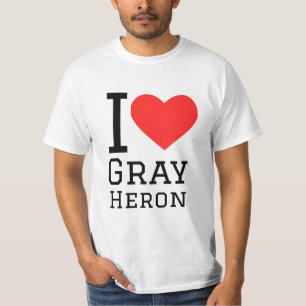 Camiseta Eu adoro a herona da cinza