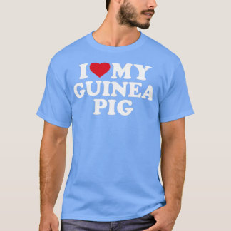 Camiseta Eu adoro a minha cobaia