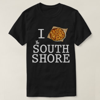 Camiseta Eu adoro a pizza de Bar de South Shore