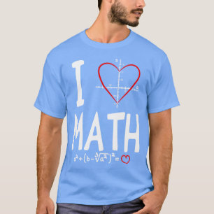 Camiseta Eu adoro a Sujeira da Matemática