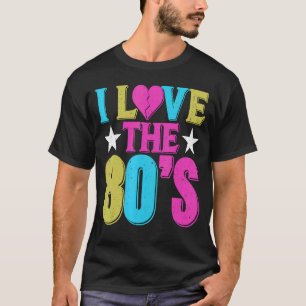 Camiseta Eu Adoro A Vintage Retroativa De 1980
