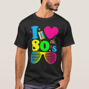 Camiseta Eu Adoro A Vintagem Retroativa Dos Anos 80