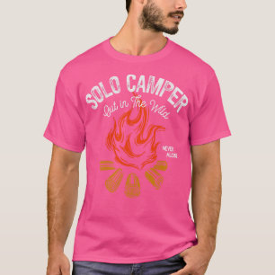 Camiseta Eu Adoro Acampar Campos Solo Campfire