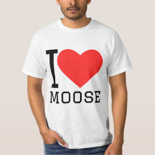 Camiseta Eu adoro alce