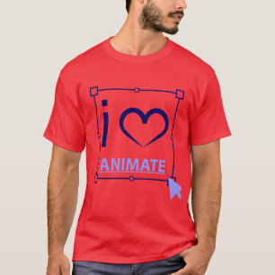Camiseta Eu Adoro Animação
