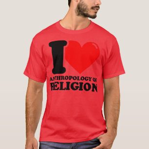 Camiseta Eu adoro antropologia da religião