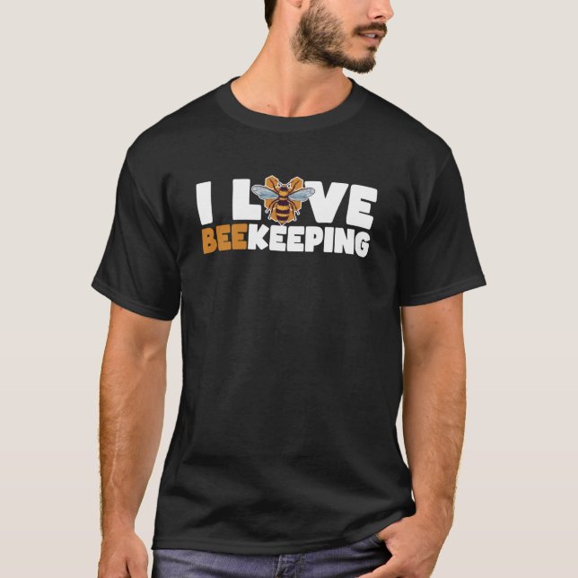 Camiseta Eu adoro apicultor (Frente)