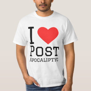 Camiseta Eu adoro apocalíptico posto