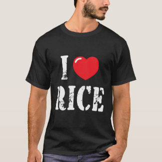 Camiseta Eu Adoro Arroz Para Lover De Arroz