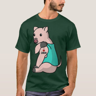 Camiseta Eu Adoro Avô Tatto Mini Pig Avô Pet 