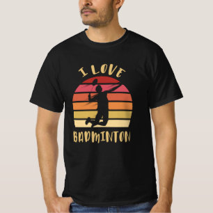 Camiseta Eu Adoro Badminton Jump Smash