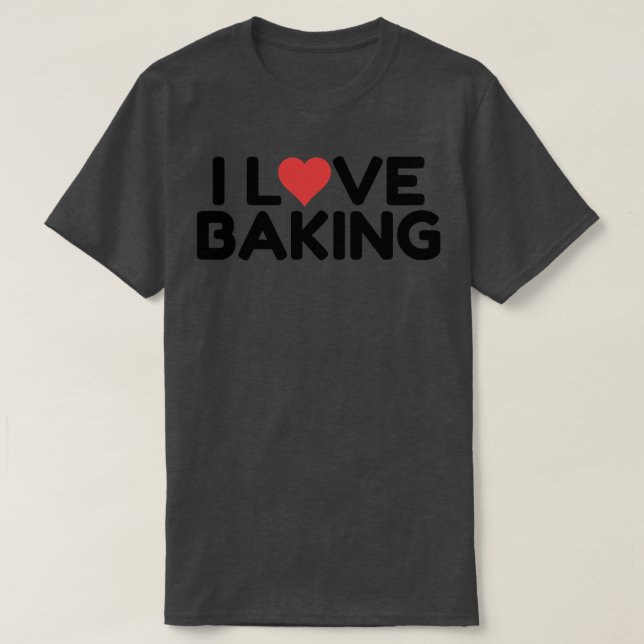 Camiseta Eu Adoro Baking 1933 (Frente do Design)