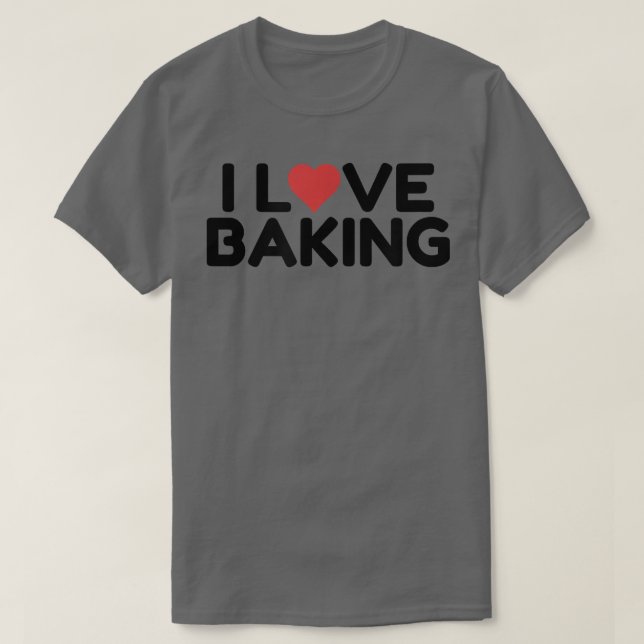 Camiseta Eu Adoro Baking 1946 (Frente do Design)