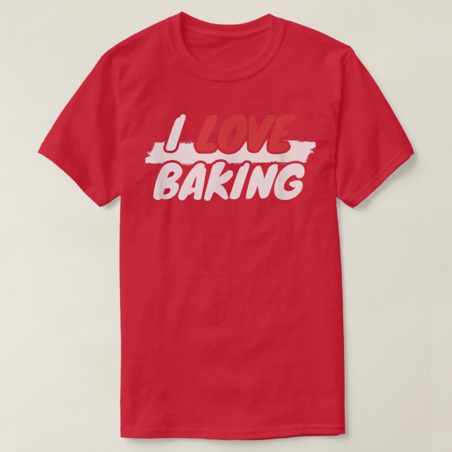 Camiseta Eu Adoro Baking 1954 (Frente do Design)