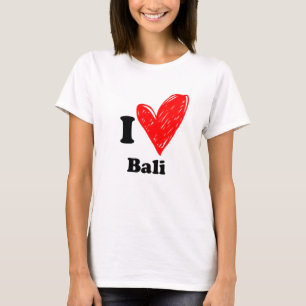 Camiseta Eu adoro Bali T-Shirt