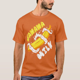 Camiseta Eu Adoro Banana Milk Shake Milk E Banana