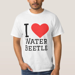 Camiseta Eu adoro besouro d'água