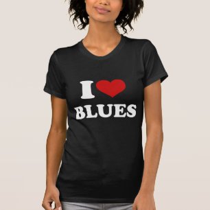 Camiseta Eu adoro Blues