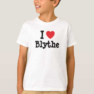 Camiseta Eu adoro Blythe coração T-Shirt
