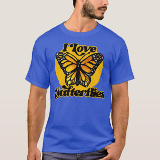 Camiseta Eu adoro borboletas1