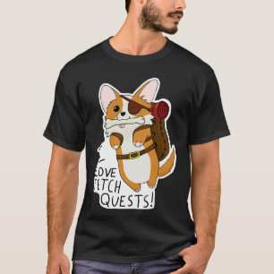 Camiseta Eu Adoro Busca Dnd Corgi