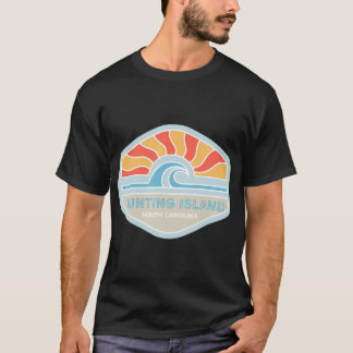 Camiseta Eu Adoro Caçar Ilha Beach Carolina do Sul Oceano W