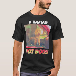Camiseta Eu Adoro Cachorros Quentes