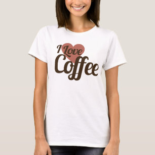 Camiseta Eu Adoro Café