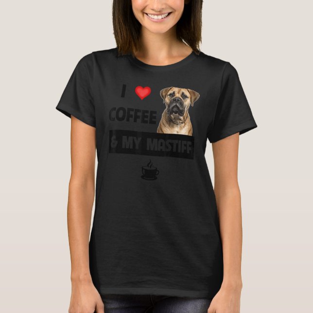 Camiseta Eu Adoro Café E Minha Mãozinha Mãe Pai Pet Paren (Frente)