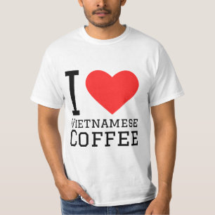 Camiseta Eu adoro café vietnamita
