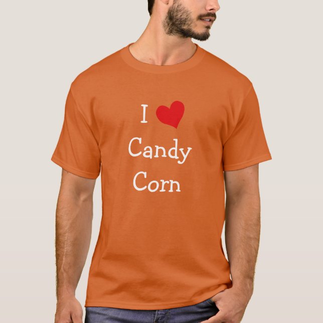 Camiseta Eu Adoro Candy Corn (Frente)