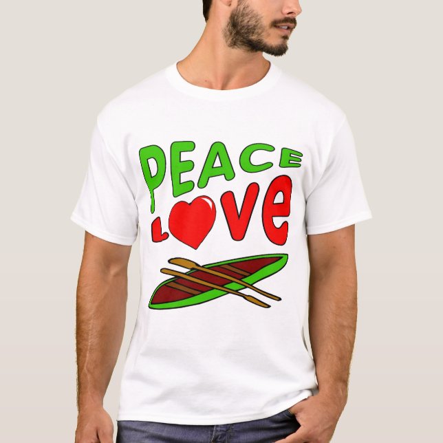 Camiseta Eu Adoro Canoar (Frente)