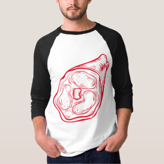Camiseta Eu adoro carne