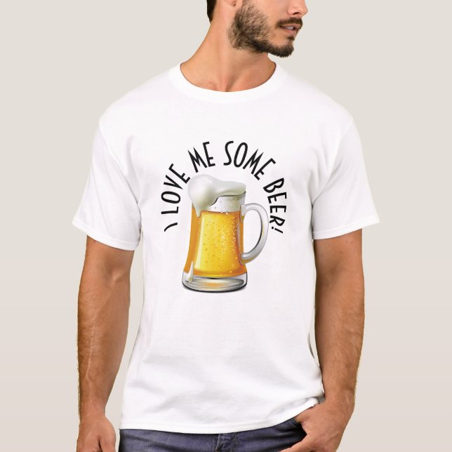 Camiseta Eu Adoro CERVEJA (Frente)