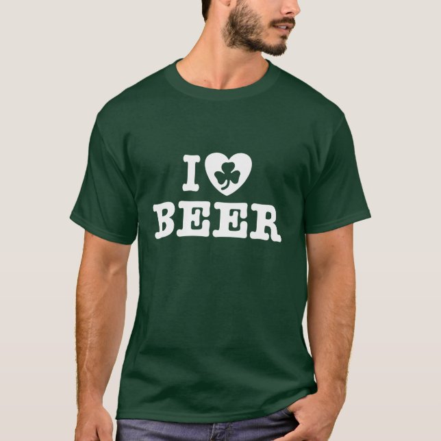Camiseta Eu adoro cerveja (Frente)