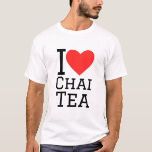 Camiseta Eu adoro chá Chai